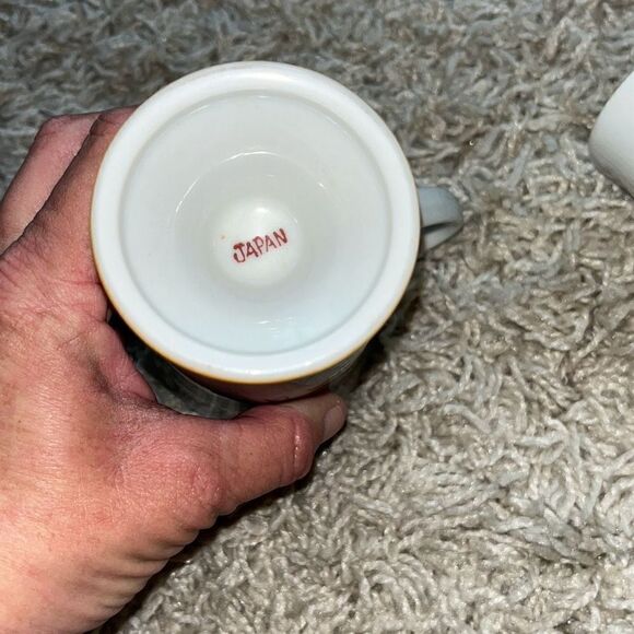 Vintage Fred Roberts Audubon Lovers Footed Bird Mugs, Set of 4 - Picture 13 of 15